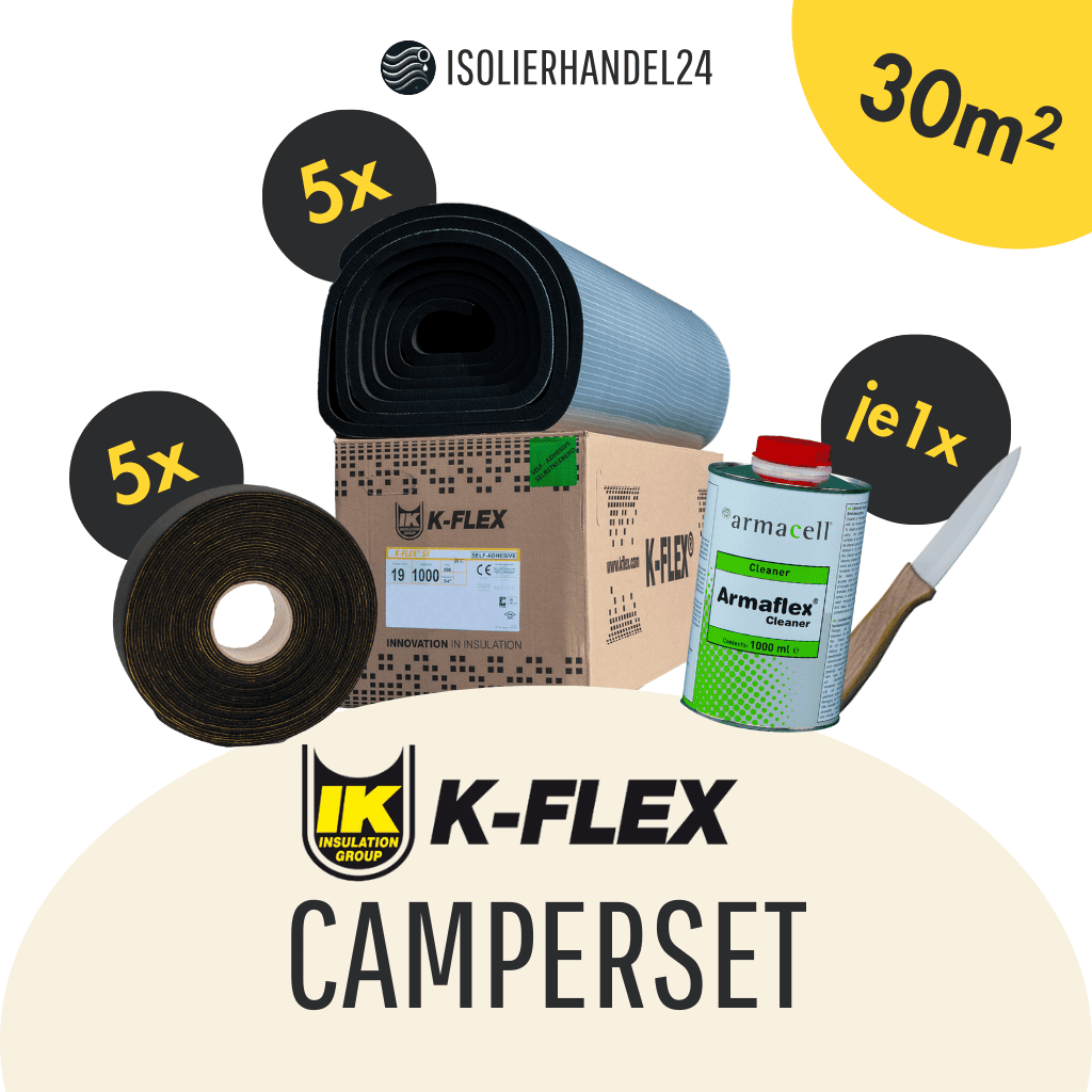 Camperset K-FLEX ST selbstklebend 
 30qm
